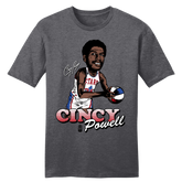 Official Cincy Powell ABA Player Tee